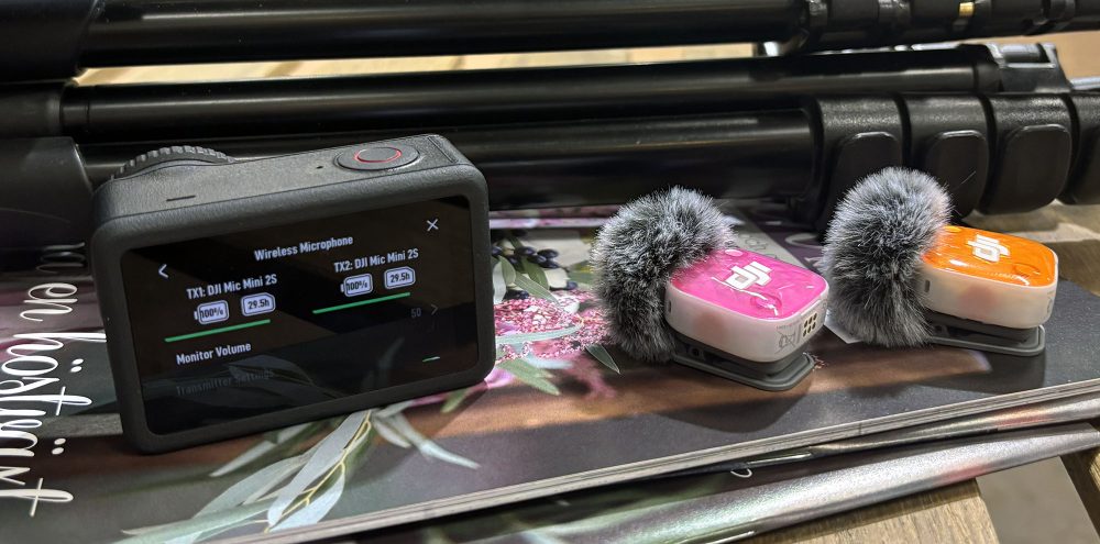 Foto: senses.se - DJI MIC MINI 2S - mickar och kamera