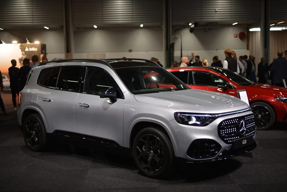 På plats på eCarExpo 2026: Framtidens elbilar, smarta laddhybrider och mässans hetaste nyheter – Mercedes GLB