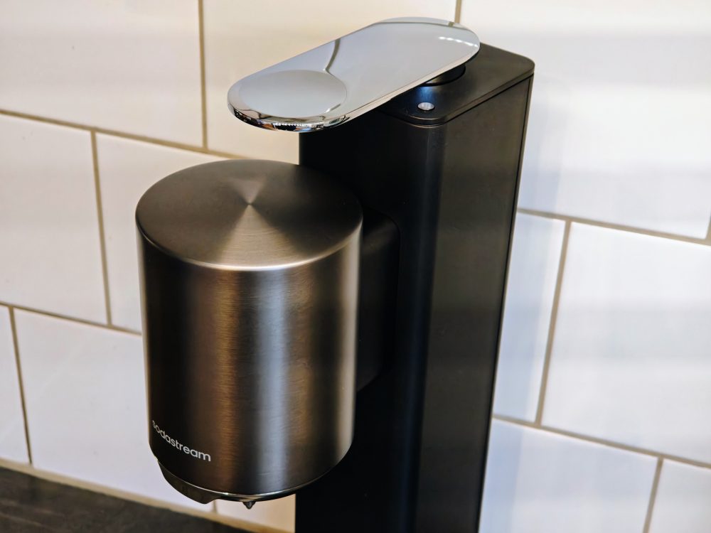 SodaStream Fresh Plus kromade detaljer