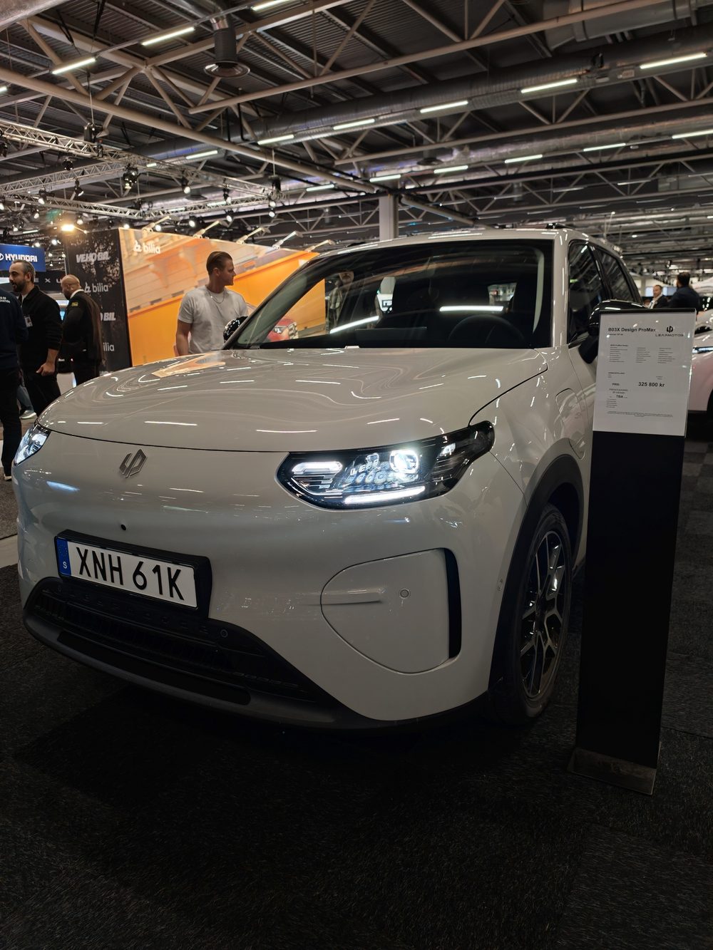 På plats på eCarExpo 2026: Framtidens elbilar, smarta laddhybrider och mässans hetaste nyheter – Leap Motors. Foton: senses.se